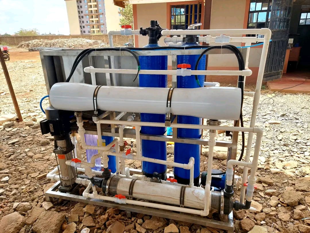 Maji Safi purification plant in Kampala